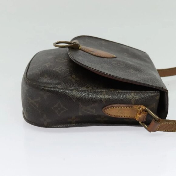 LOUIS VUITTON Monogram Saint Cloud GM Shoulder Bag M51242 LV Auth 141672 - Picture 6 of 16